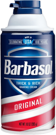 Barbasol Original shaving cream can