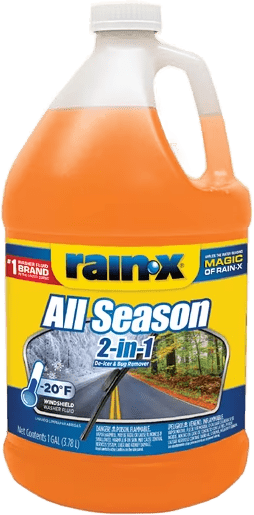 Rain-X All Season windshield washer fluid jug
